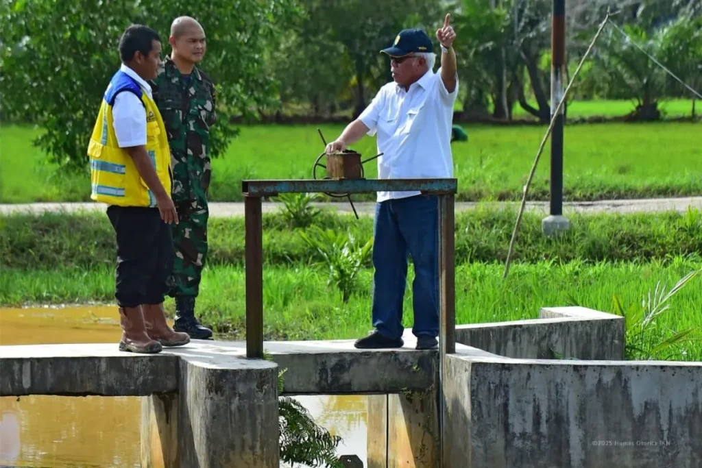 Irigasi Sebakung Jadi Penopang Ketahanan Pangan di IKN